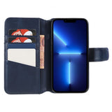 Nordic Covers iPhone 14 Pro Max Etui Essential Leather Heron Blue