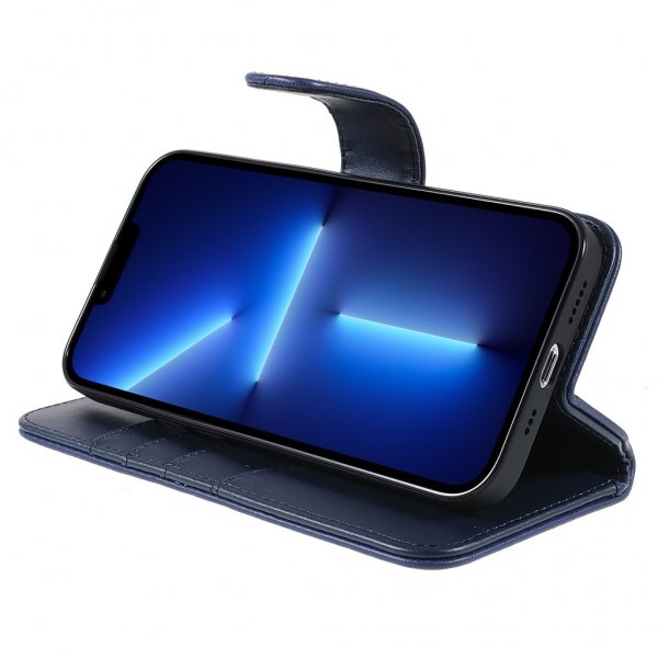 Nordic Covers iPhone 14 Pro Max Etui Essential Leather Heron Blue