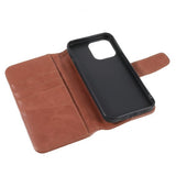 Nordic Covers iPhone 14 Pro Max Etui Essential Læder Maple Brown