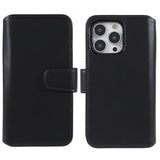 Nordic Covers iPhone 14 Pro Max Etui Essential Læder Raven Black