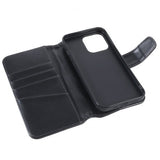 Nordic Covers iPhone 14 Pro Max Etui Essential Læder Raven Black