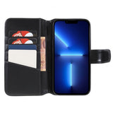 Nordic Covers iPhone 14 Pro Max Etui Essential Læder Raven Black