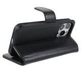 Nordic Covers iPhone 14 Pro Max Etui Essential Læder Raven Black
