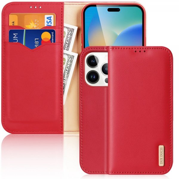 Dux Ducis iPhone 14 Pro Max Cover Hivo Series Rød