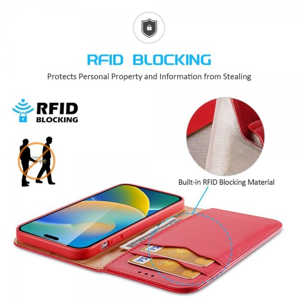 Dux Ducis iPhone 14 Pro Max Cover Hivo Series Rød