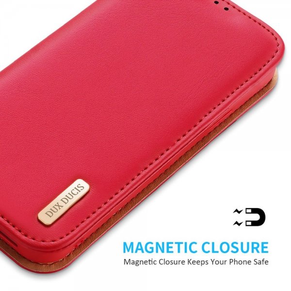 Dux Ducis iPhone 14 Pro Max Cover Hivo Series Rød