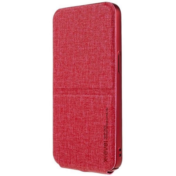 X-Level iPhone 14 Pro Max Etui Journey Series Rød