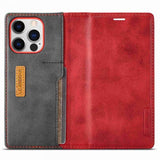 Lc.Imeeke iPhone 14 Pro Max Cover Kortlomme Udvendig Rød