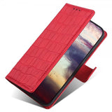 iPhone 14 Pro Max Cover Krokodillemønster Rød