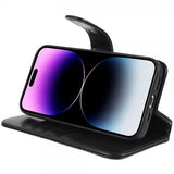 Nordic Covers iPhone 14 Pro Max Etui MagLeather Raven Black