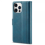 Lc.Imeeke iPhone 14 Pro Max Cover med Kortplads Blå