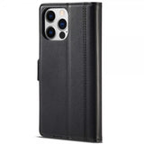 Lc.Imeeke iPhone 14 Pro Max Cover med Kortlomme Sort