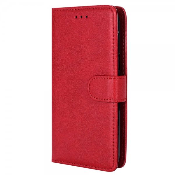 iPhone 14 Pro Max Cover med Aftageligt Cover KT Leather Series-3 Rød