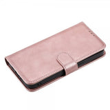 iPhone 14 Pro Max Cover med Aftageligt Skal KT Leather Series-3 Rosaguld