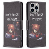 iPhone 14 Pro Max Cover Motiv Bjørn Don't Touch My Phone
