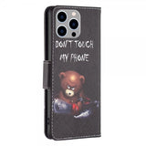 iPhone 14 Pro Max Cover Motiv Bjørn Don't Touch My Phone