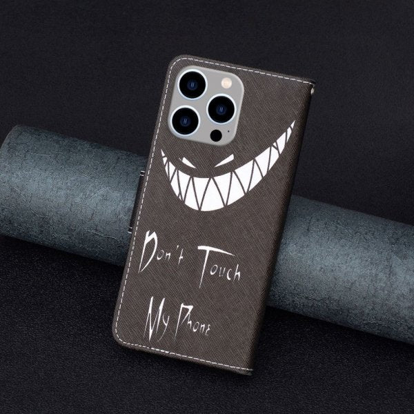 iPhone 14 Pro Max Cover Motiv Don't Touch My Phone