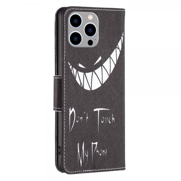 iPhone 14 Pro Max Cover Motiv Don't Touch My Phone