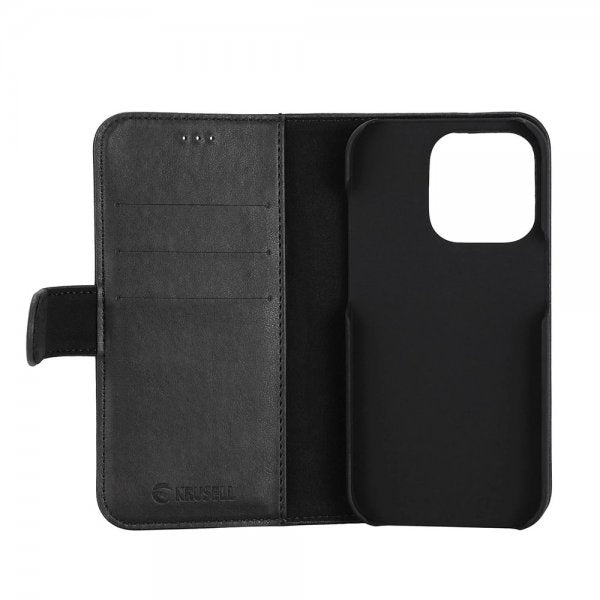 Krusell iPhone 14 Pro Max Etui PhoneWallet Sort