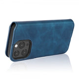 Dg.Ming iPhone 14 Pro Max Retro Blå Cover