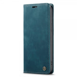 CaseMe iPhone 14 Pro Max Cover Retro Flip Petrol