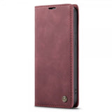 CaseMe iPhone 14 Pro Max Cover Retro Flip Rød