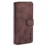 Dg.Ming iPhone 14 Pro Max Etui Retro Kaffe
