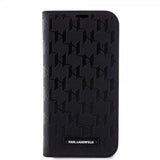 Karl Lagerfeld iPhone 14 Pro Max Cover Saffiano Monogram Sort