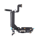 iPhone 14 Pro Max Ladeport med Flexkabel Original - Sort