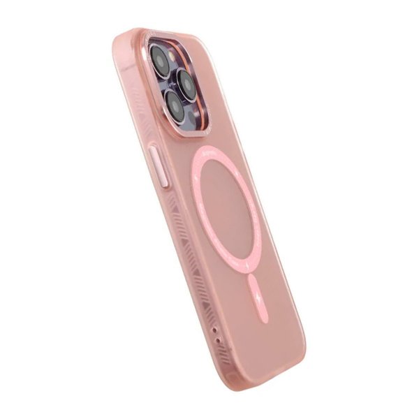 iPhone 14 Pro Max Cover Kameralinse MagSafe Pink