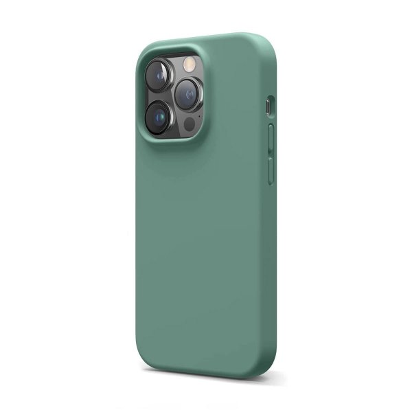 iPhone 14 Pro Max Cover Silikone Grøn