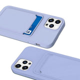 iPhone 14 Pro Max Cover Kortholder Lilla