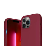 Rvelon iPhone 14 Pro Max Cover Silikone MagSafe Rød