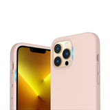 Rvelon iPhone 14 Pro Max Cover Silikone MagSafe Sandrosa