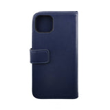 Rvelon iPhone 14 Pro Max Etui Ægte Læder Blå
