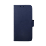 Rvelon iPhone 14 Pro Max Etui Ægte Læder Blå