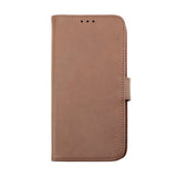 Rvelon iPhone 14 Pro Max Etui Ægte Læder Brun
