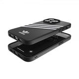 Adidas iPhone 14 Pro Max Cover 3 Stripes Snap Case Sort Hvid