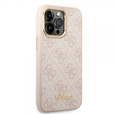Guess iPhone 14 Pro Max Cover 4G Logo Rosa