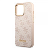 Guess iPhone 14 Pro Max Cover 4G Logo Rosa