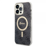 Guess iPhone 14 Pro Max Cover 4G Pattern MagSafe Sort