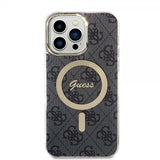 Guess iPhone 14 Pro Max Cover 4G Pattern MagSafe Sort
