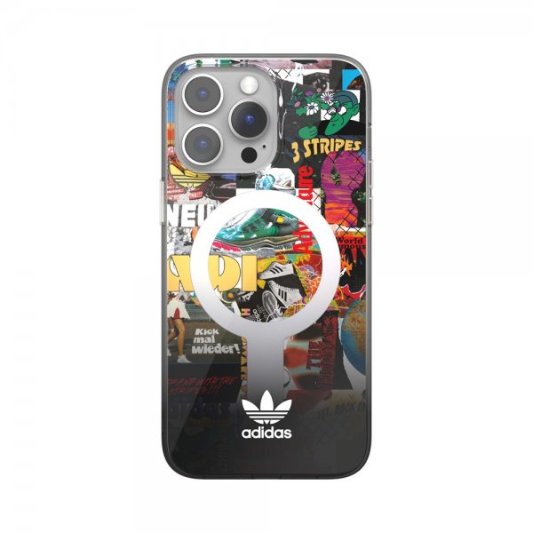 Adidas iPhone 14 Pro Max Skal AOP Snap Case MagSafe Multicolor
