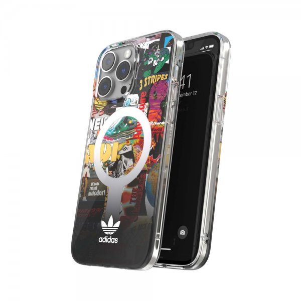 Adidas iPhone 14 Pro Max Skal AOP Snap Case MagSafe Multicolor