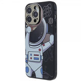 iPhone 14 Pro Max Cover Astronaut Sort Grå