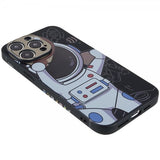 iPhone 14 Pro Max Cover Astronaut Sort Grå