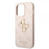 Guess iPhone 14 Pro Max Cover Big Metal Logo Rosa