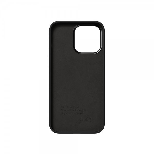 Nudient iPhone 14 Pro Max Cover Bold Charcoal Black