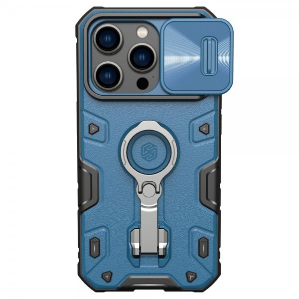 Nillkin iPhone 14 Pro Max Cover CamShield Armor Pro MagSafe Blå