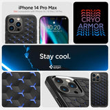 Spigen iPhone 14 Pro Max Cover Cryo Armor Mat Sort